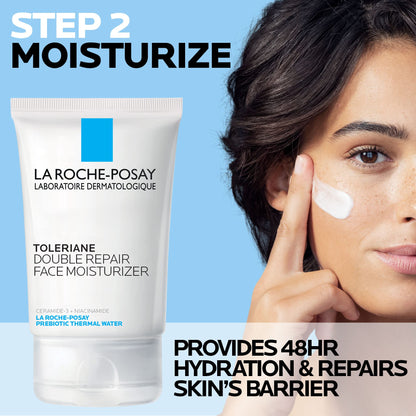 La Roche-Posay Toleraine Skin Care Set | Double Repair Face Moisturizer
