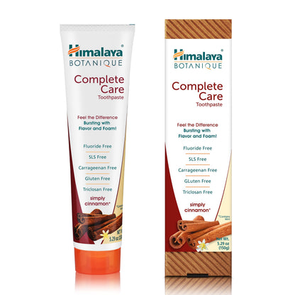 Himalaya Botanique Complete Care Toothpaste, Herbal Variety 4 Pack, 5.29 oz
