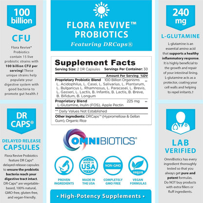 OmniBiotics The Health Essentials Bundle Organic Turmeric Curcumin with Black Pepper Extract + Flora Revive Advanced Probiotics + Liver Reboot for The Necessary Daily Support Your Body Needs