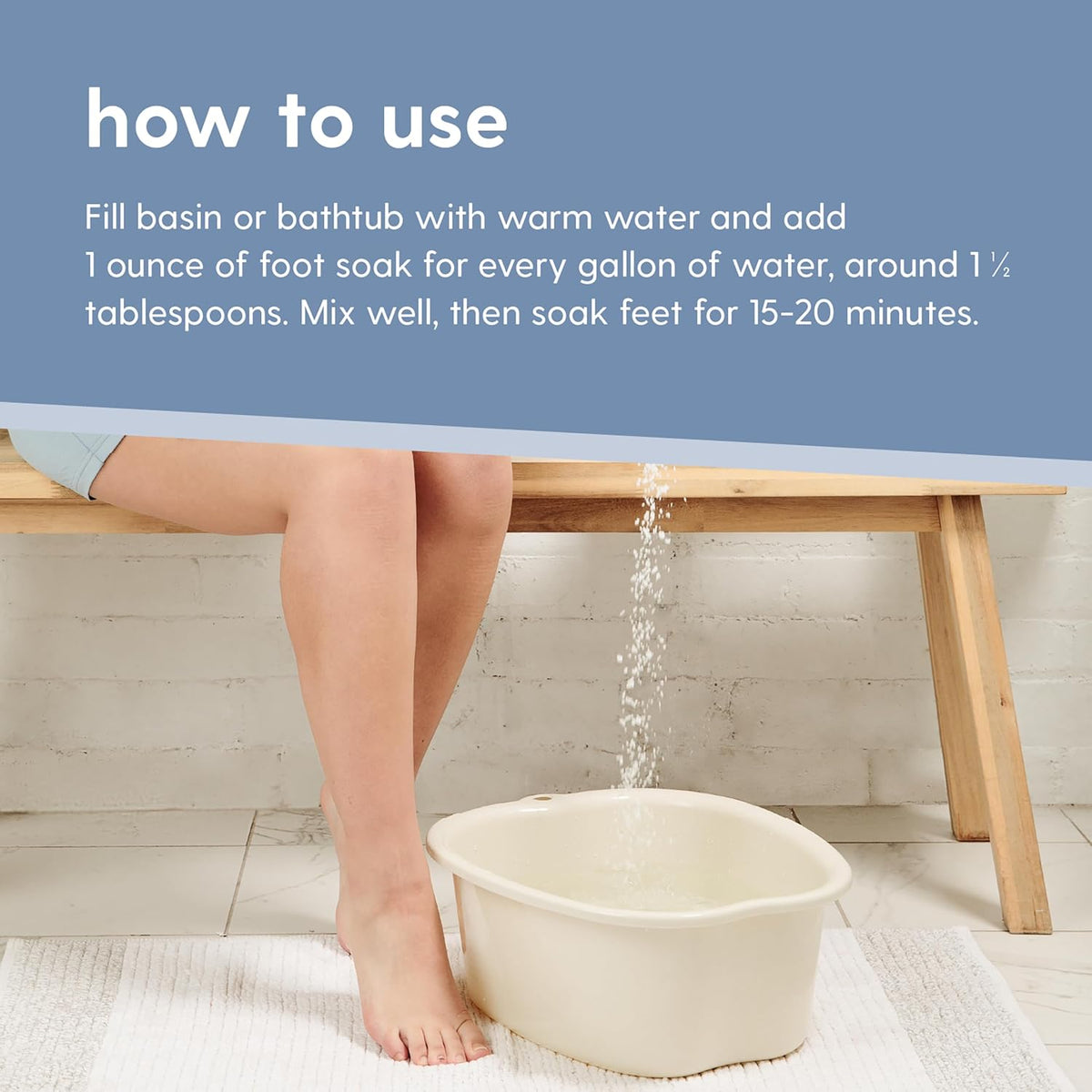 Sore Muscle Foot Soak with Arnica, Eucalyptus & Peppermint,16 oz by M3