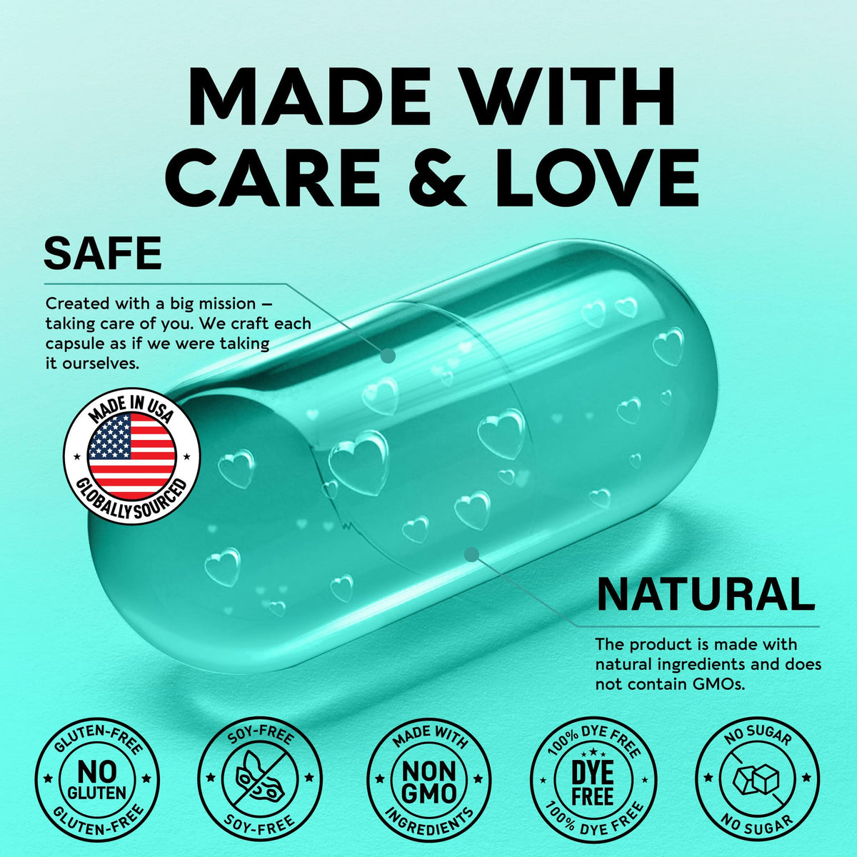 Irish Sea Moss Capsules - Made with Organic Sea Moss, Bladderwrack & Burdock Root - Made in USA - Advanced Superfood - Natural Multi Supplements Blend - Immunity & Energy Support - 90 Vegan Capsules