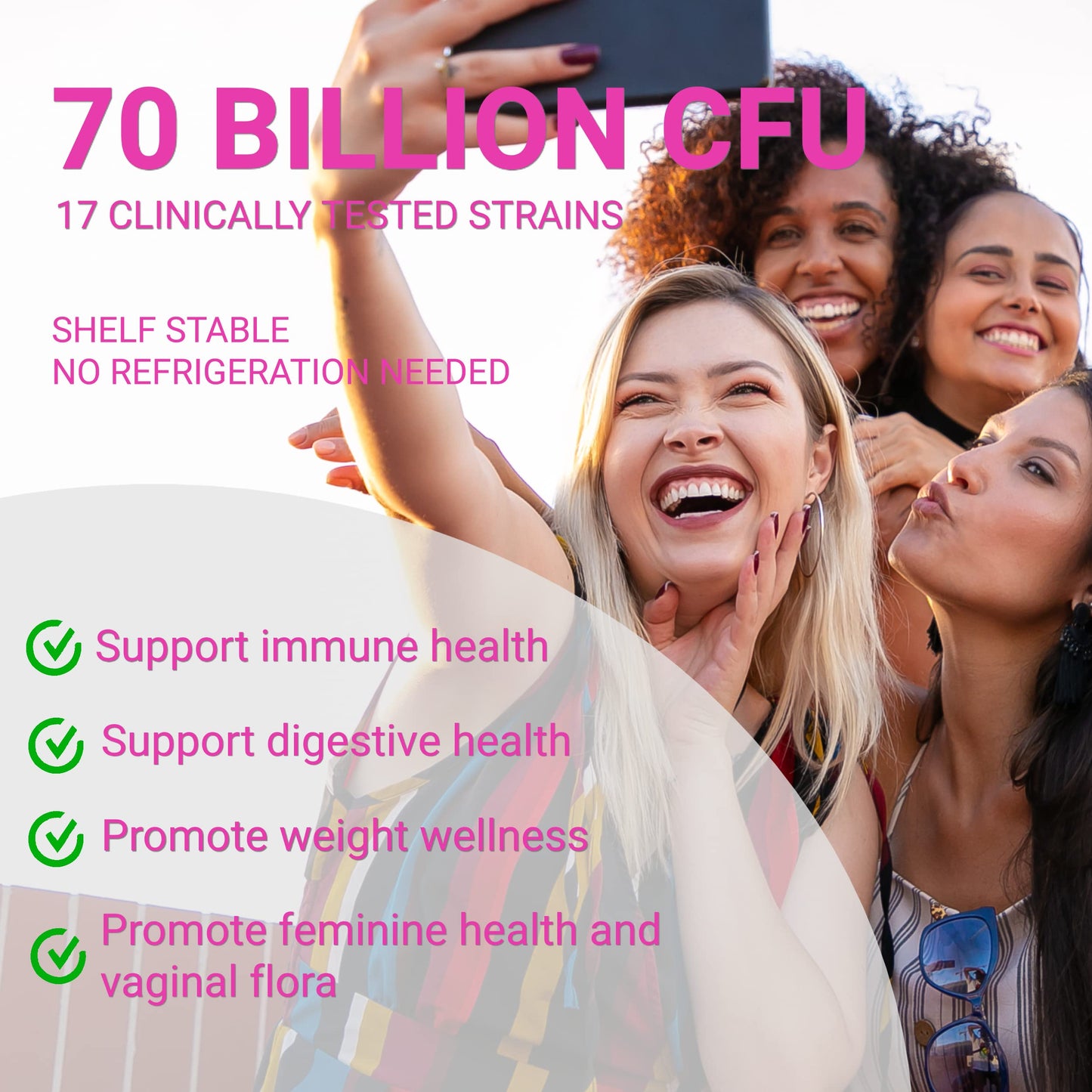 UpNourish Probiotics - 200 Billion CFUs for Men and Women, 15 Clinically Studied Strains, Prebiotics & Enzymes - 60 Vegan Capsules