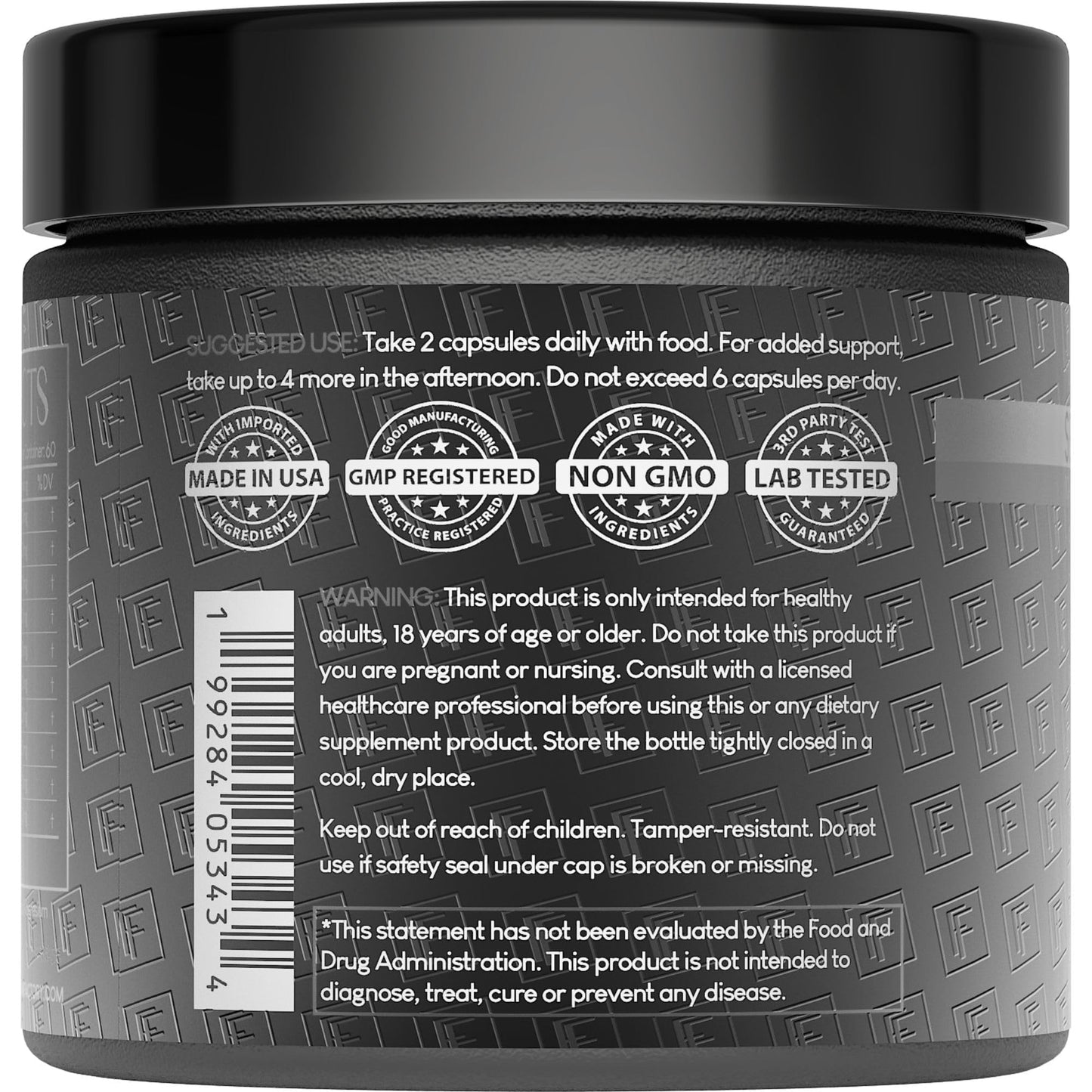 Formulation Factory Self Obsessed 10-in-1 Natural Testosterone Booster for Men, Testosterone Supplement for Men with Shilajit, Tongkat Ali, Fadogia Agrestis, 120 Capsules, 2 Month Supply