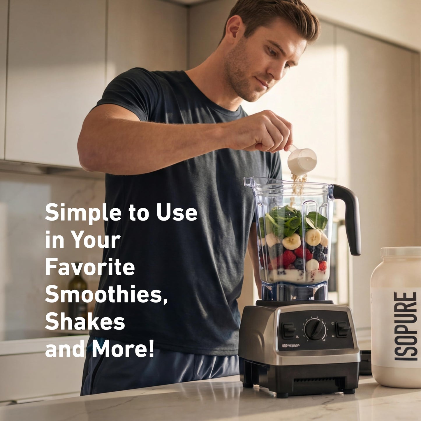 Isopure Zero Carb 100% Pure Whey Isolate Protein Powder, Gluten Free, With Vitamins, Cookies & Cream, 25g Protein Per Serving, 1 Lb, 15 Servings (Packaging May Vary)