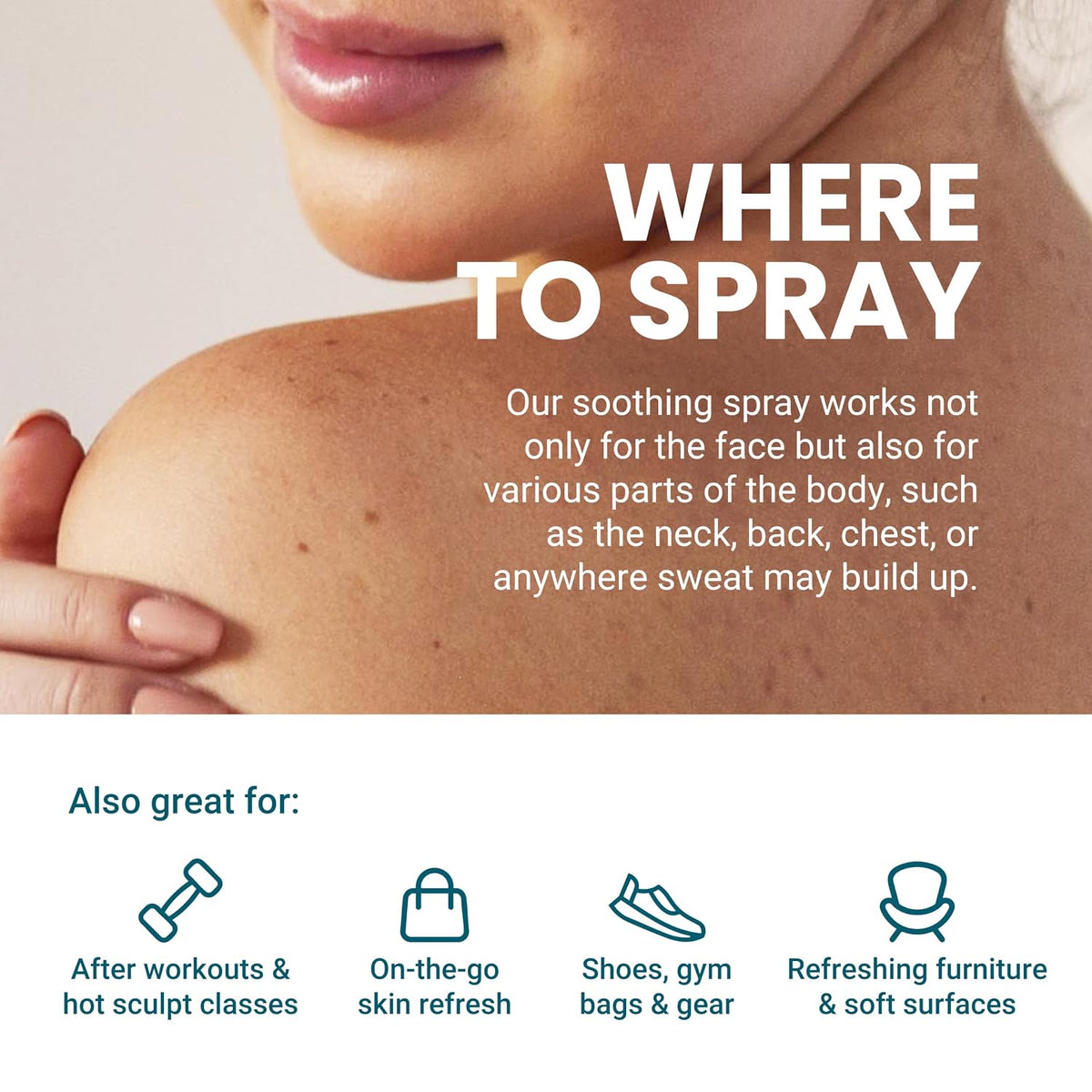 M3 Hypochlorous Acid Face & Body Spray for Sensitive Skin, 8 fl oz