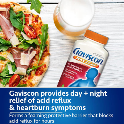 Gaviscon Max Peppermint Tablet, 50 Count
