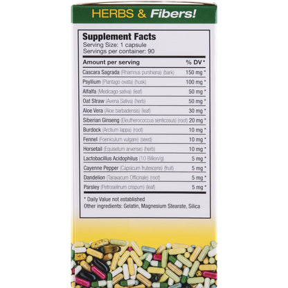 Sanar Naturals Colon Cleanser - Herbal Blend with Probiotics and Fibers - Digestive Health