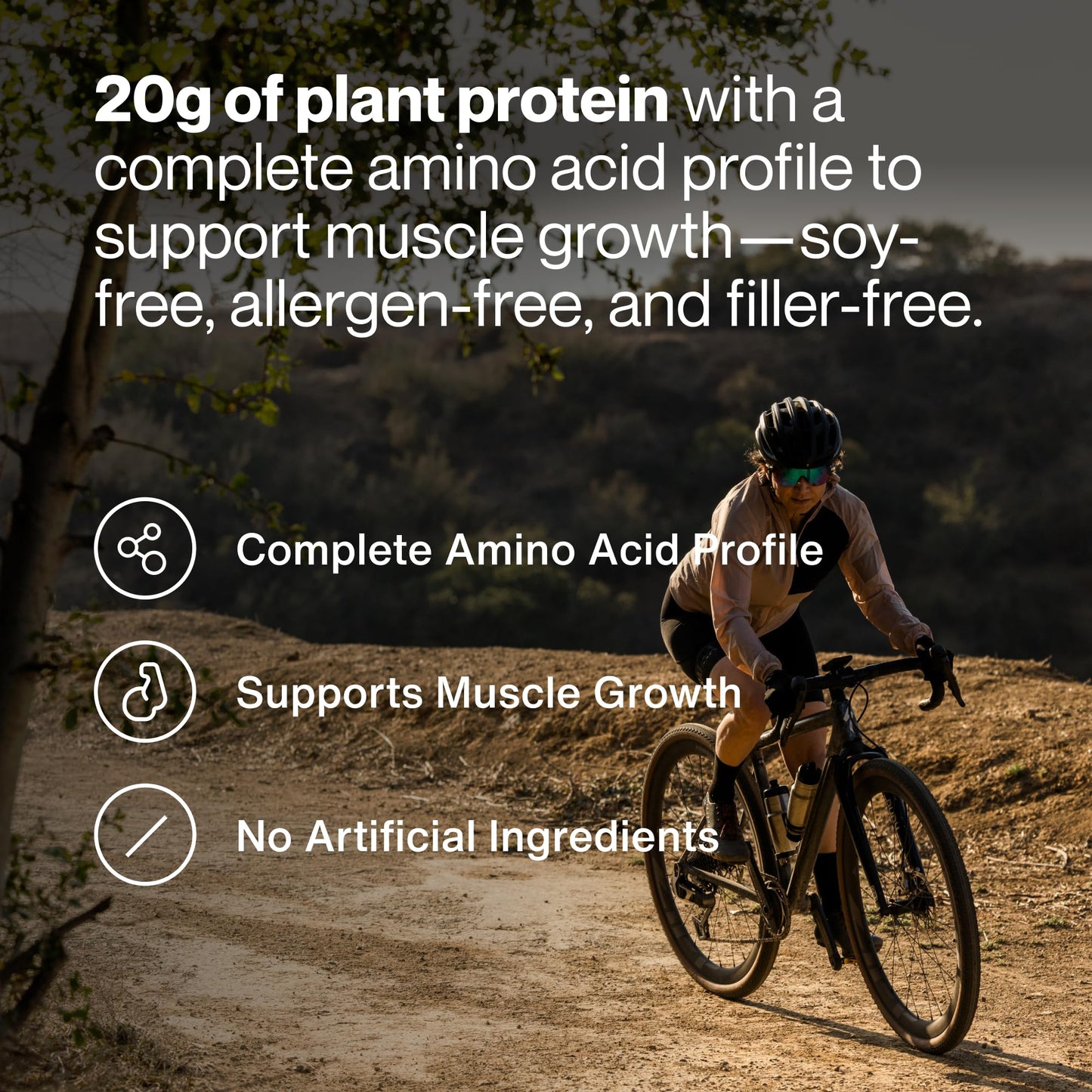 Momentous Vegan Protein Powder, 20g Pea & Rice Blend Protein, Chocolate | Complete Amino Acid Profile to Support Lean Muscle Growth, NSF Certified for Sport, Non-GMO & Gluten-Free (22 Servings)