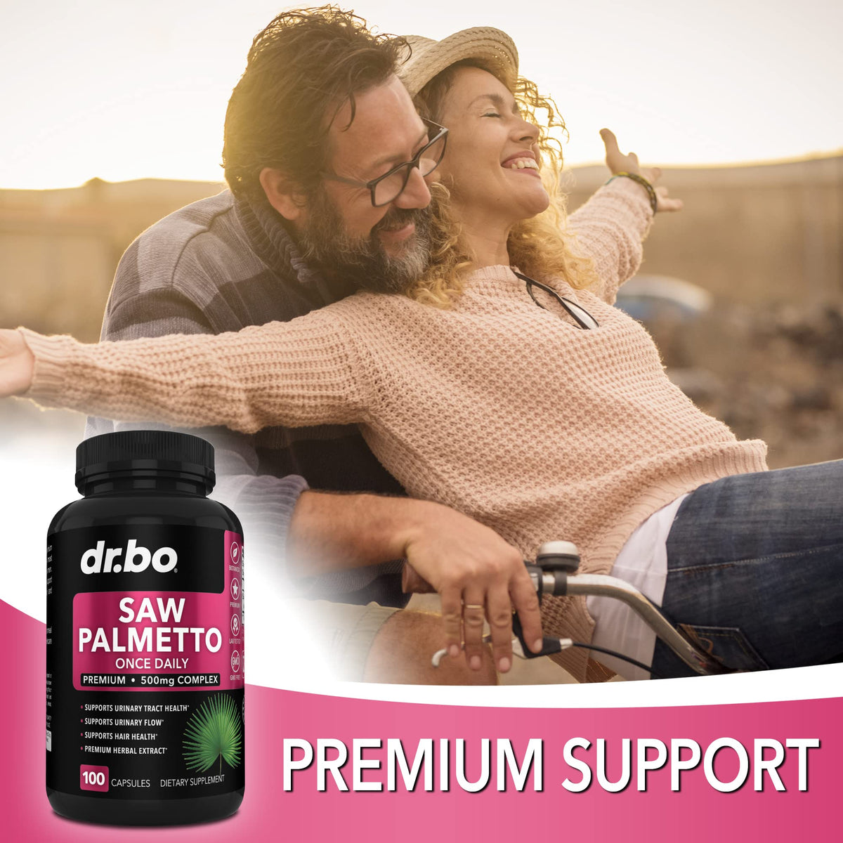 Saw Palmetto for Women Hair Loss - DHT Blocker for Women Hair Growth Plus Bladder