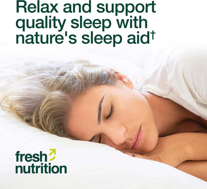 Fresh Nutrition Lemon Balm Extract Capsules.