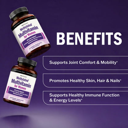 Daily Multivitamin for Women 50 & Over, 60 Capsules