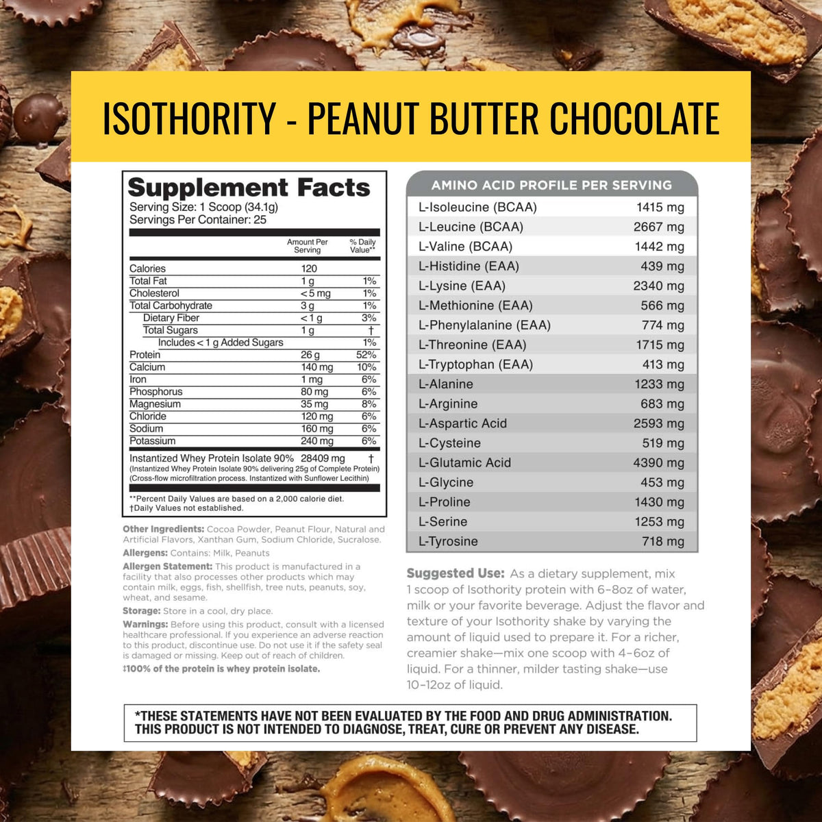 Nutrithority - Isothority (Caramel Coconut Cookie) (25 Servings)