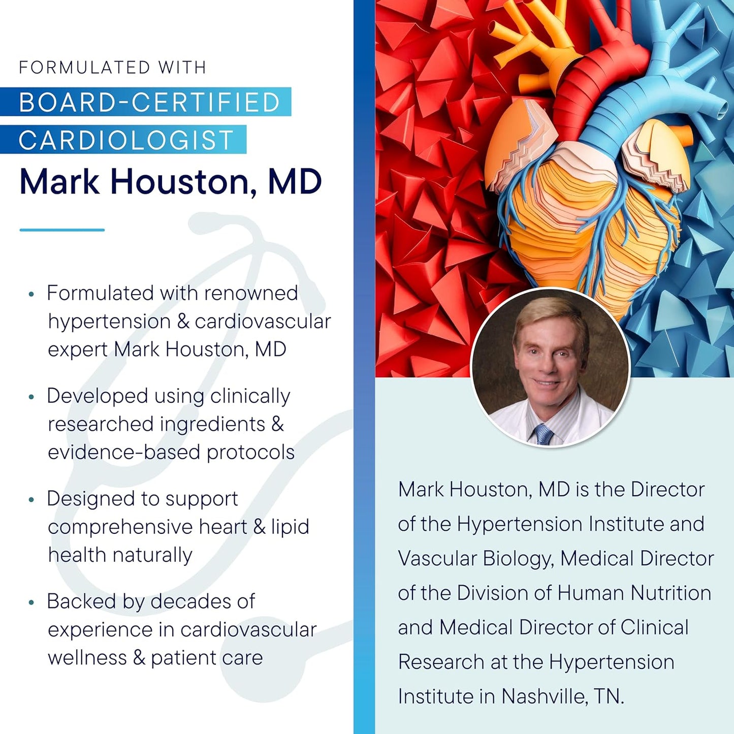 BIOTICS RESEARCH Cardio-Lipid™ - Professional-Grade Cardiovascular Support Formula - Featuring Red Yeast Rice, Phytosterols, Berberine, Garlic & Delta-Tocopherol - Formulated with Mark Houston, MD
