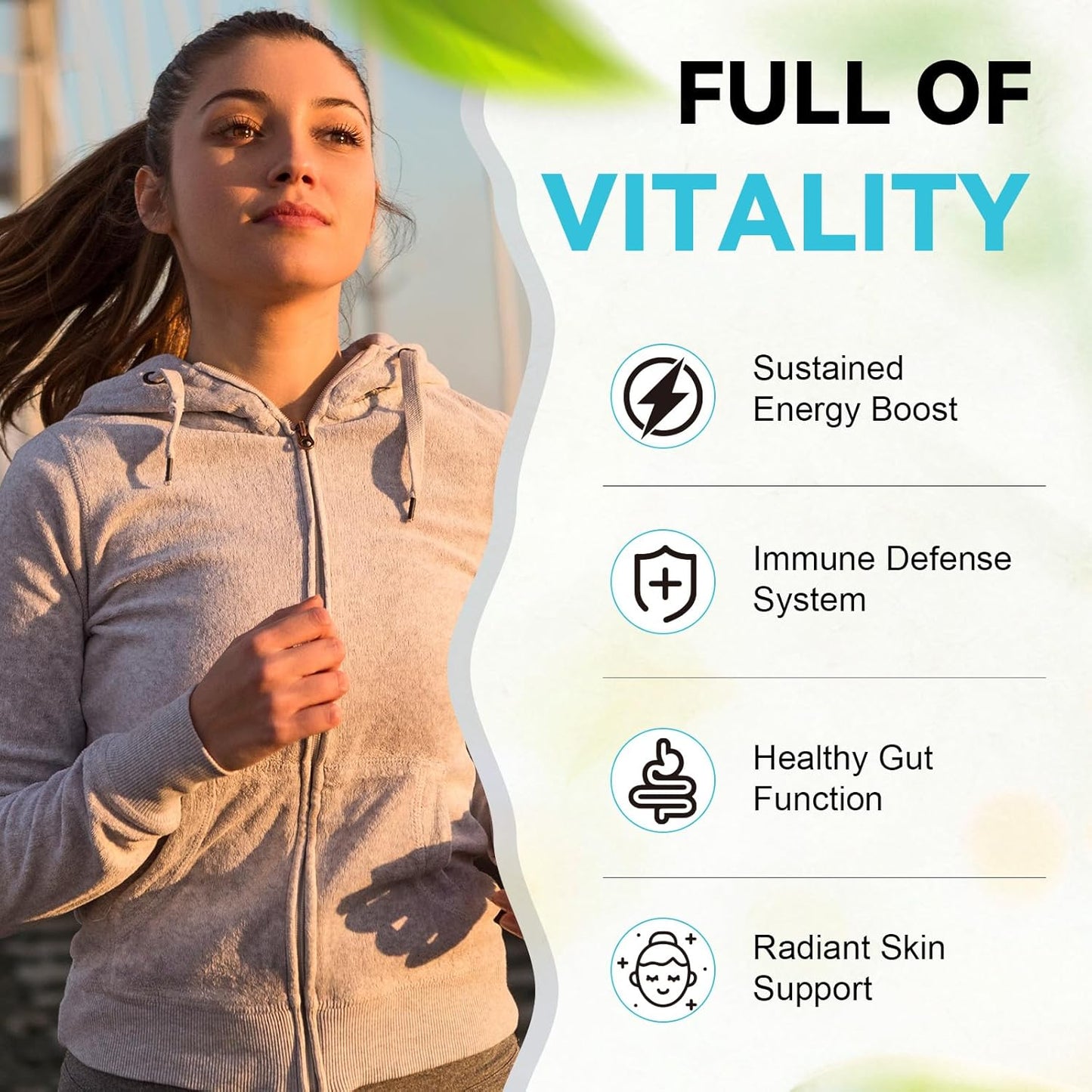 14-in-1 Gut Health with Probiotics, Prebiotics, Postbiotics & Digestive Enzymes for Women & Men, 60 Billion CFU Probiotics for Digestion, Strong Immunity, Skin, Complete Gut Health (120 Capsules)