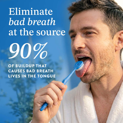 Mouthology Tongue Scraper for Adults (2 Pack), Reduce Bad Breath, Metal Tongue Scraper, Tongue Cleaner, Tongue Scraper, Stainless Steel Tongue Scraper, Tongue Cleaner for Adults, Tongue Scrubber
