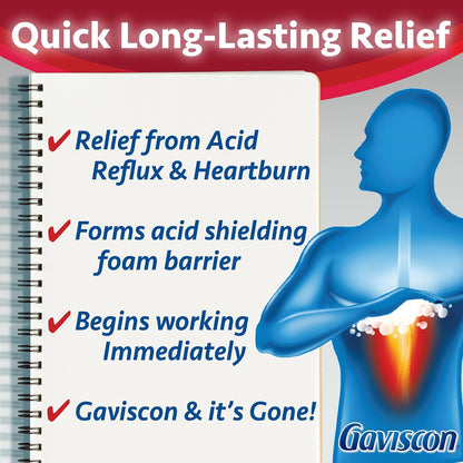 Gaviscon Extra Strength, 120 chewable tabs