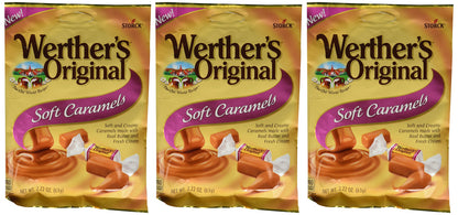 Werther's Original Sugar Free Hard Candies 1.46 Oz (3 Pack)