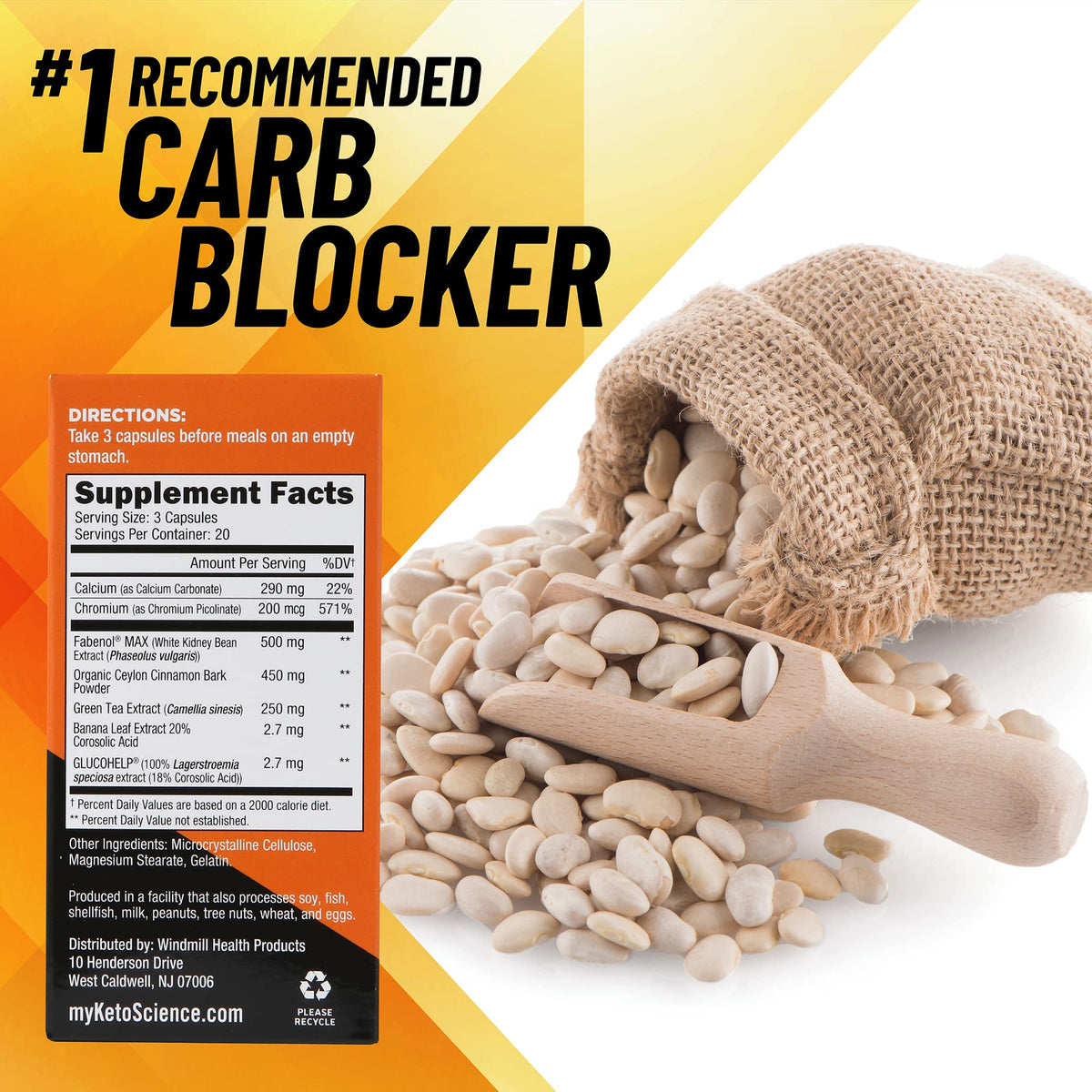Keto Science Keto Carb Cheater, Supports Carb Reduction, Helps Manage Carbs, Supports