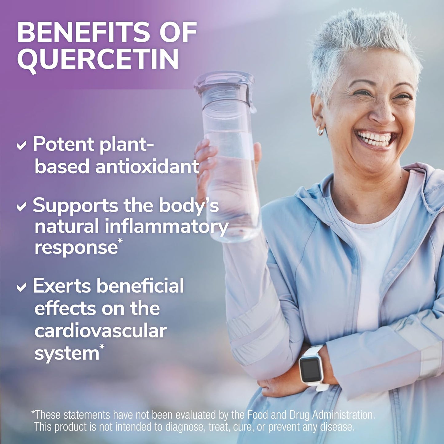 QuerciSorb Immuphore SR Quercetin, Immune Support Supplement, Sustained Release, Vitamin C, Vitamin D3 & Zinc, Supports Immune Function and Overall Health, Hypoallergenic, 400mg, 120 Vegi Caps