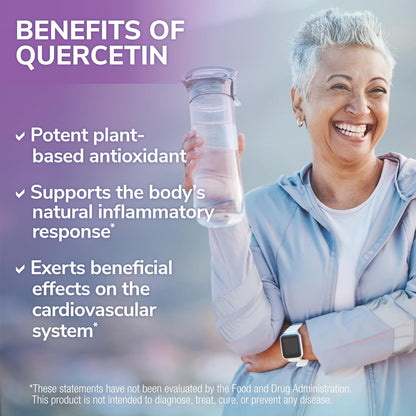 QuerciSorb Immuphore SR Quercetin, Immune Support Supplement, Sustained Release, Vitamin C, Vitamin D3 & Zinc, Supports Immune Function and Overall Health, Hypoallergenic, 400mg, 120 Vegi Caps