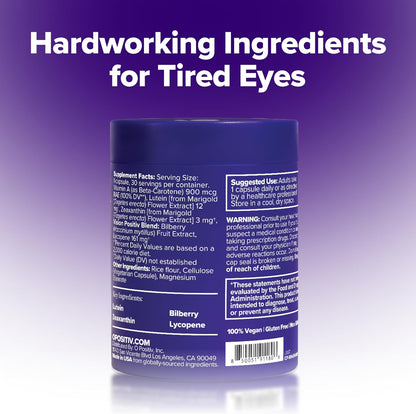 MENO Eye Health for Eye Strain, Dryness, & Tear Production – 30-Day Supply