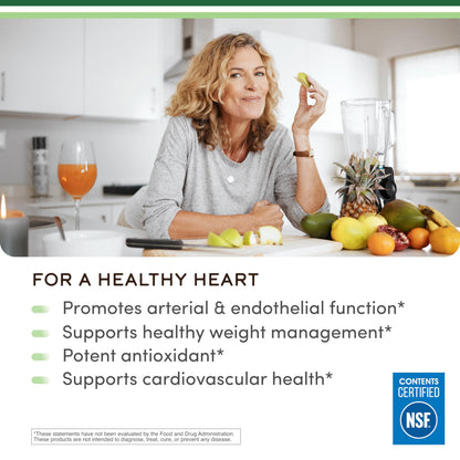 Citrus Bergamot Supplement - NSF Certified - Supports Healthy Cholesterol & Triglyceride Levels - 1000mg, 60 Capsules (Bergamonte Standardization) by Double Wood