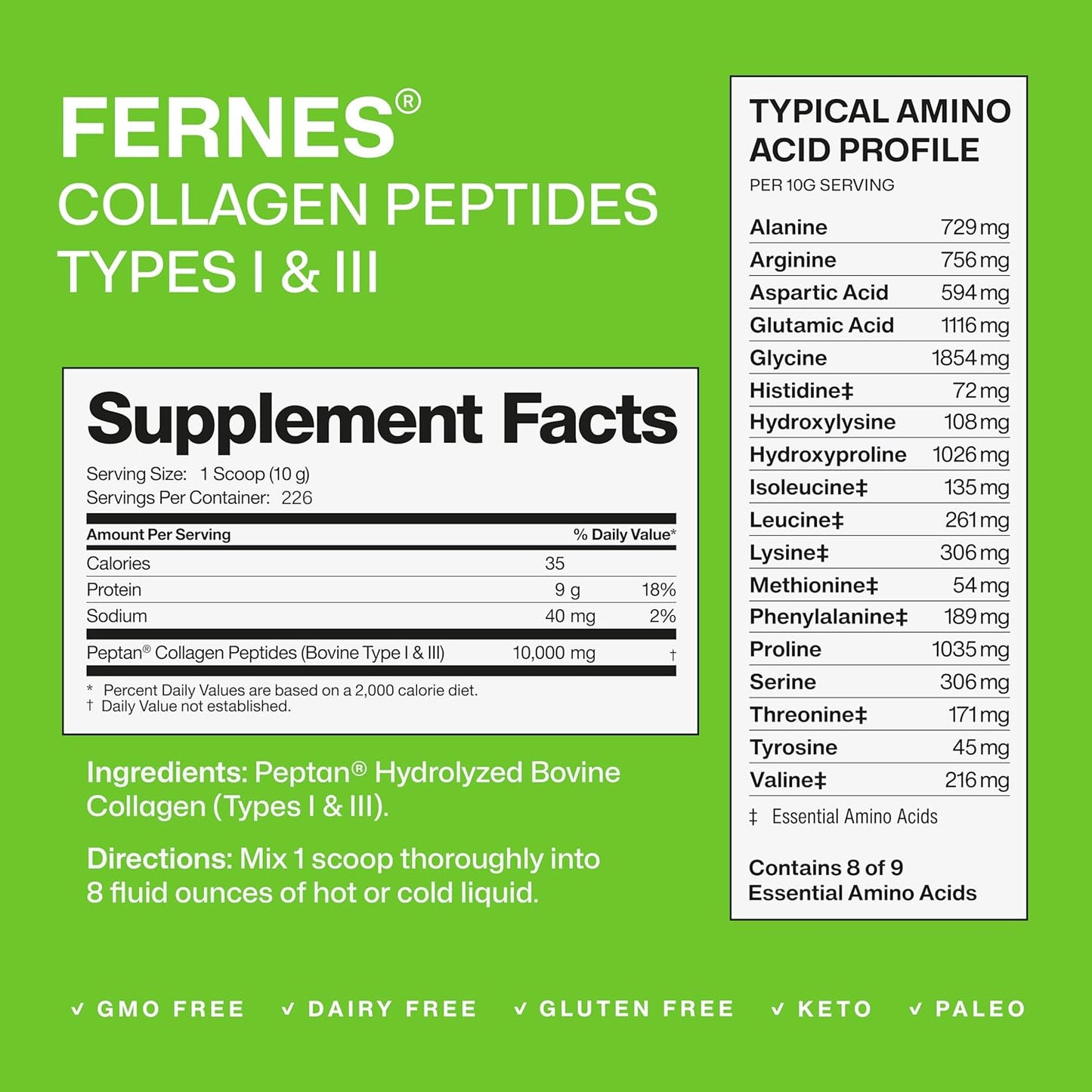 Collagen (5LB) + Magnesium Glycinate 1250mg