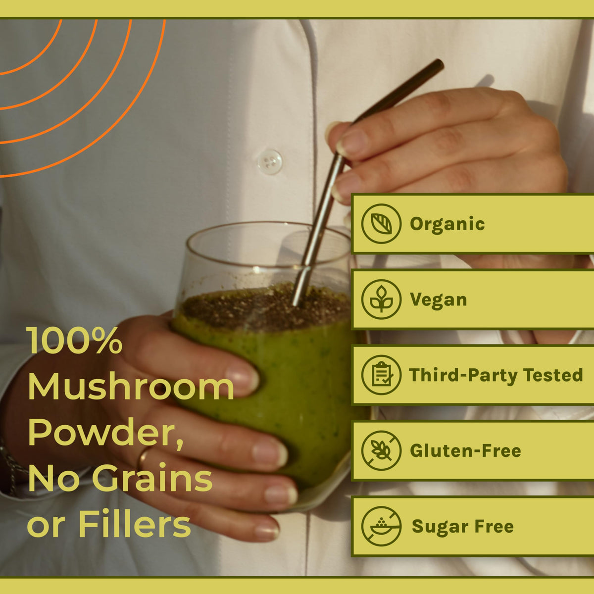 Naturealm - Reishi Capsules - Reishi Extract Restores Mind and Body - Improves Sleep