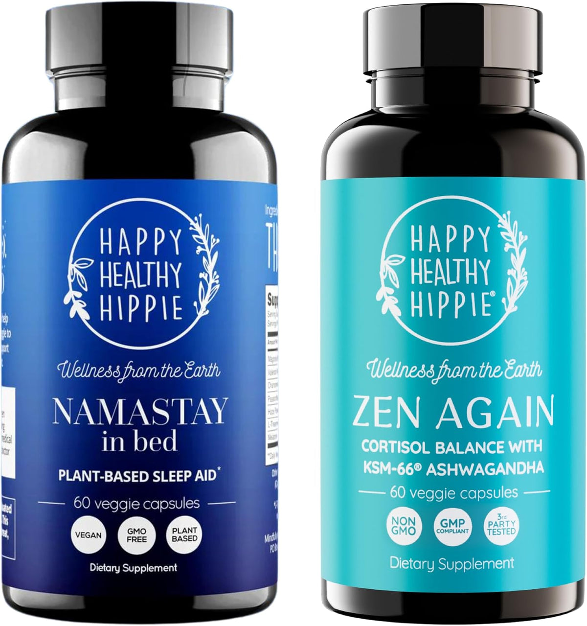 Happy Healthy Hippie Zen Again Cortisol Manager & Namastay in Bed