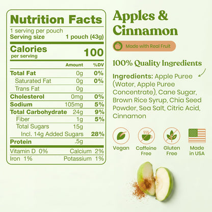 Huma Chia Energy Gel, Variety, 12 Gels