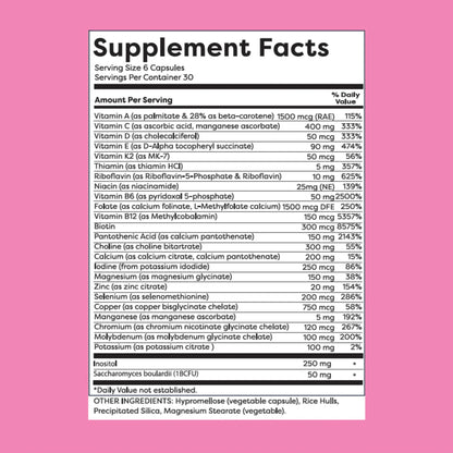 GutPersonal The Prenatal Supplement, Alleviates Morning Sickness and Contains Essential Nutrients