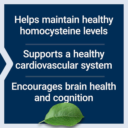 Life Extension Homocysteine Resist Vegetarian Capsules, 60 Count | Vitamin B2, B6, B12 & Folate as L-5-MTHF Support Heart & Brain Health, Once Daily, Gluten Free, Non-GMO & Vegetarian