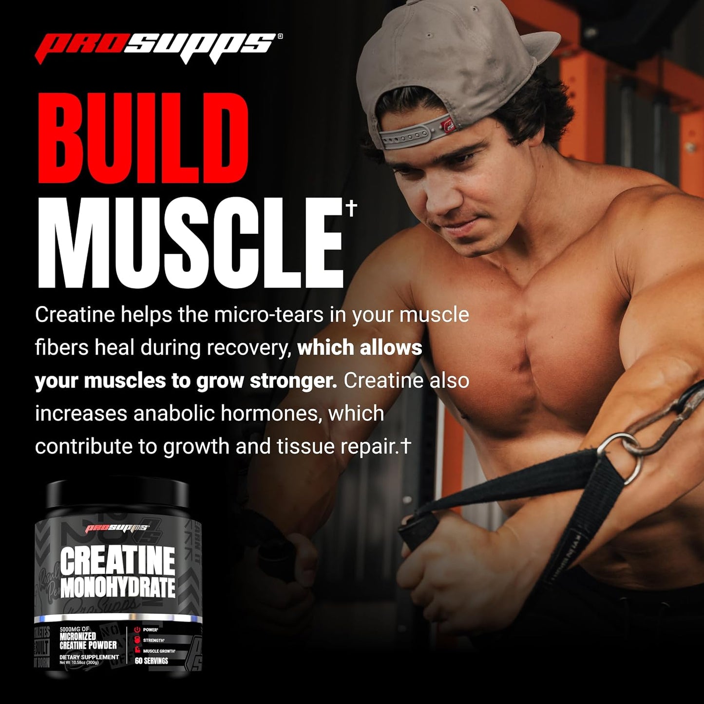 PROSUPPS Hyde Nightmare Intense Energy Pre-Workout, Dragon Fruit, and Creatine 300 Bundle