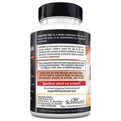 Vitamin B Complex with Vitamin C for Maximum Absorption, 60 Capsules