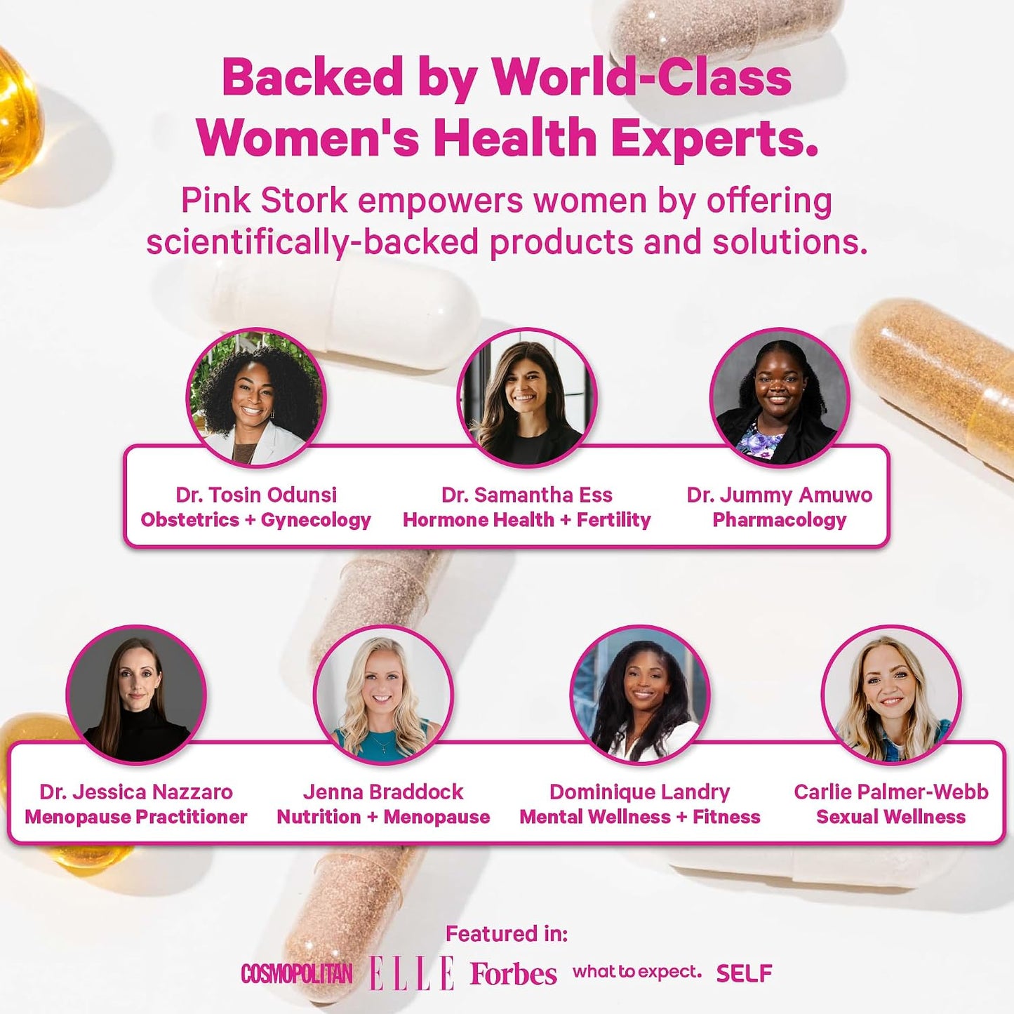 Pink Stork Prenatal Iron Supplement Gummies for Women - 20 mg with Vitamin C - Grape Chewable for Deficiency, Energy, & Blood Builder - 60 Gummy Chews