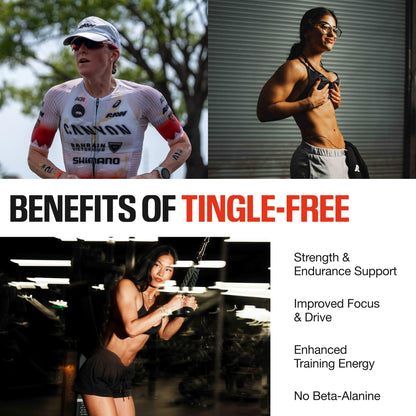 RAW Essential Tingle-Free Pre Workout Powder - Preworkout Without Beta-Alanine for Clean Energy & Focus - Workout Supplement with 200mg of Natural Caffeine - Pink Lemonade - 30 Servings