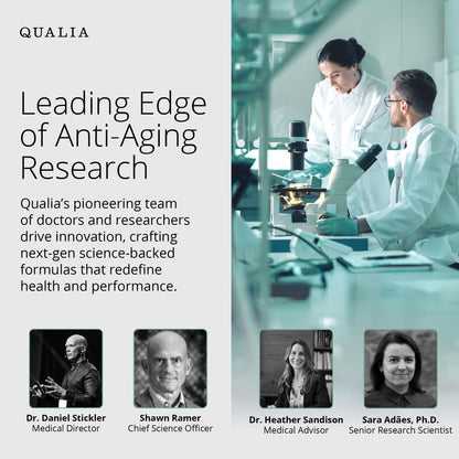 QUALIA LIFE SCIENCES Senolytic Supplement, Fisetin, Quercetin, Piperlongumin & More, Aging Supplement - Supports Optimal Cell Repair & Rejuvenation, Naturally Eliminate Zombie Cells, 1 Month Supply