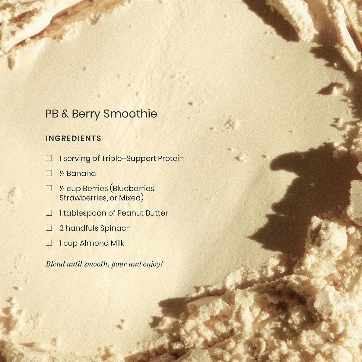 Perelel Vegan Pea Protein Powder, 20g Protein, Vanilla