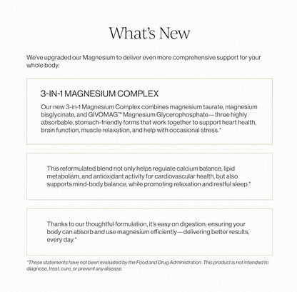 CYMBIOTIKA Liposomal Magnesium Complex for Sleep, Calm, Relax & Recovery | 3 forms: taurate, bisglycinate & glycerophosphate. Highly absorbable, stomach-friendly. Vanilla Almond, 28 pouches. Vegan.