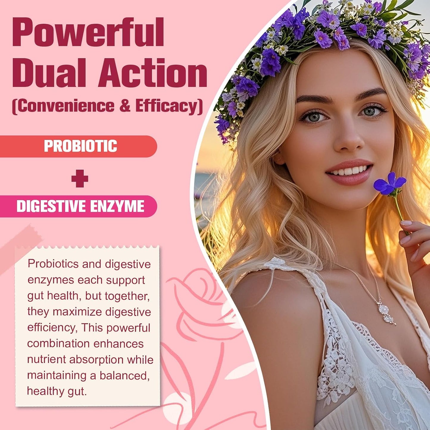 Totaria Probiotics for Women, 120 Billion Women Probiotic, with Akkermansia, Digestive Enzymes & Prebiotics, Cranberry, D-Mannose, for Gut, Vaginal, Urinary, Immune, PH Balance, 120 Vegan Capules