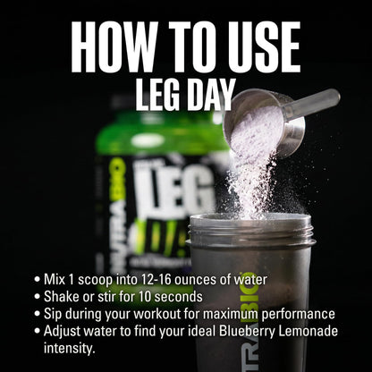 NutraBio Leg Day Intra Workout Powder – Advanced Carb Supplement with Cluster Dextrin & Electrolytes – Carb Powder with EAAs/BCAAs – Cyclic Dextrin for Performance – Cherry Lime, 20 Servings