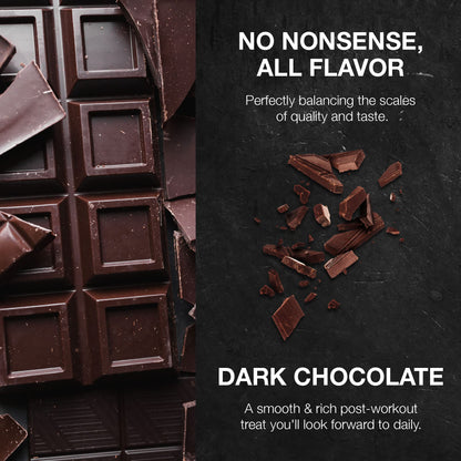 RAW Whey Isolate Protein Powder, Dark Chocolate - 100% Grass-Fed Sports Nutrition