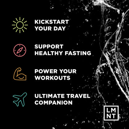 LMNT Zero-Sugar Electrolytes - Variety Pack Bundle - Hydration Powder Packets