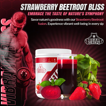 Organic Beet Root Powder - Nitric Oxide Supplement Super Food Beets Supplements