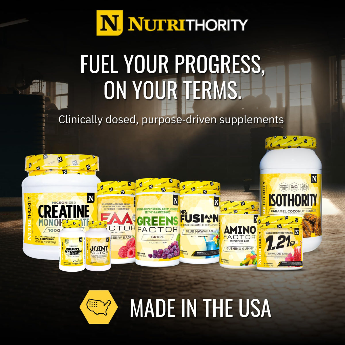 Nutrithority - Creagon Creatine Powder Complex (Orange Mango)