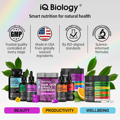 Gut Health Supplement - Herbal Regularity Support with Probiotic & Fiber | Psyllium Husk, Aloe Vera & Cascara Sagrada - Digestive, Gentle Cleanse & Bowel Movement Regularity - 60 Capsules