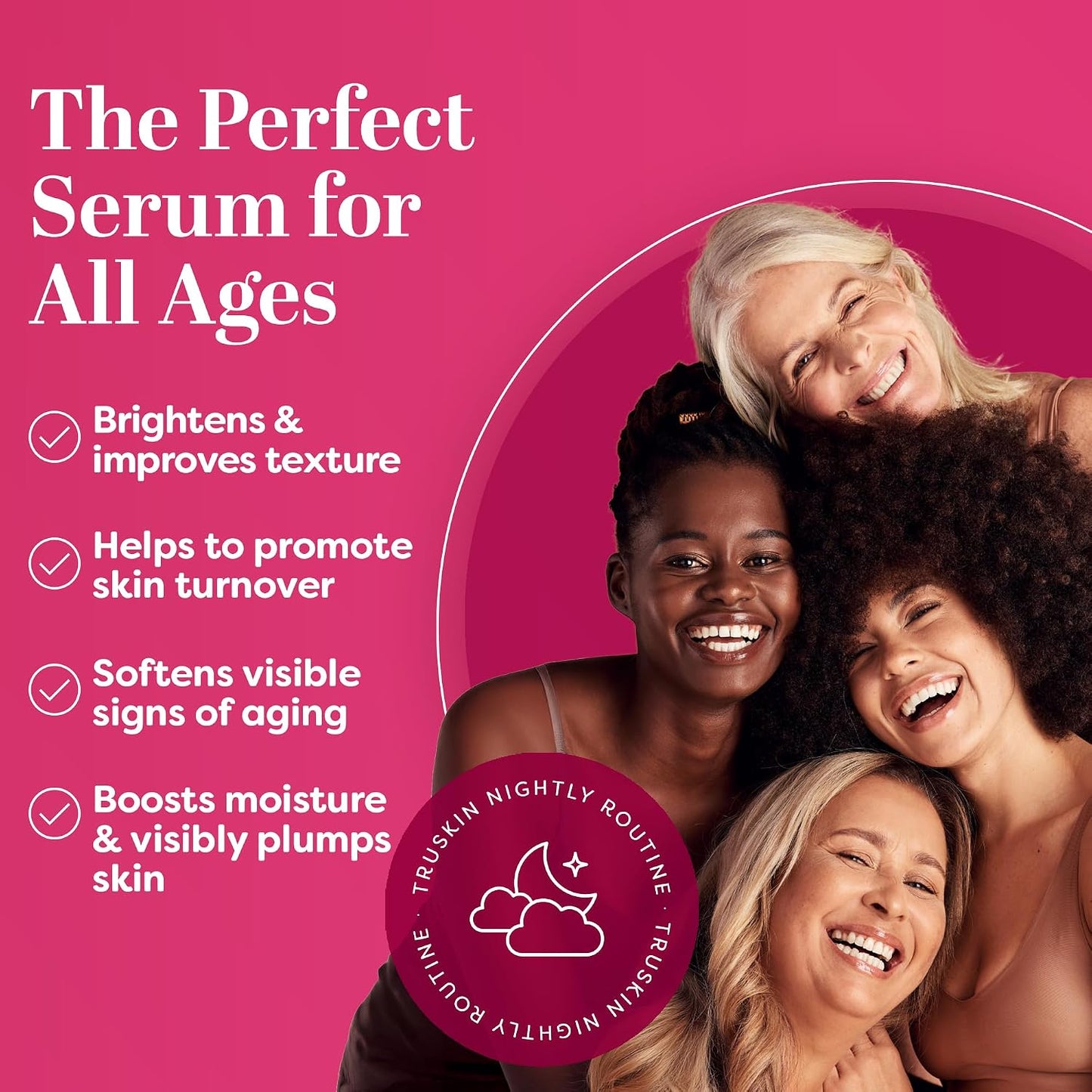 TruSkin Rejuvenate & Protect Bundle - Vitamin C Super Serum Plus 2oz and Tinted Mineral Sunscreen Serum SPF 30