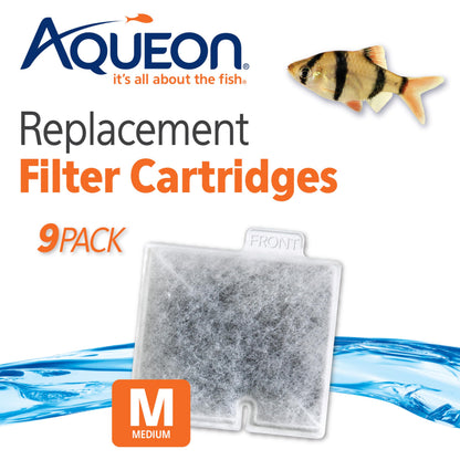 Aqueon Replacement Filter Cartridges Medium - 6 pack