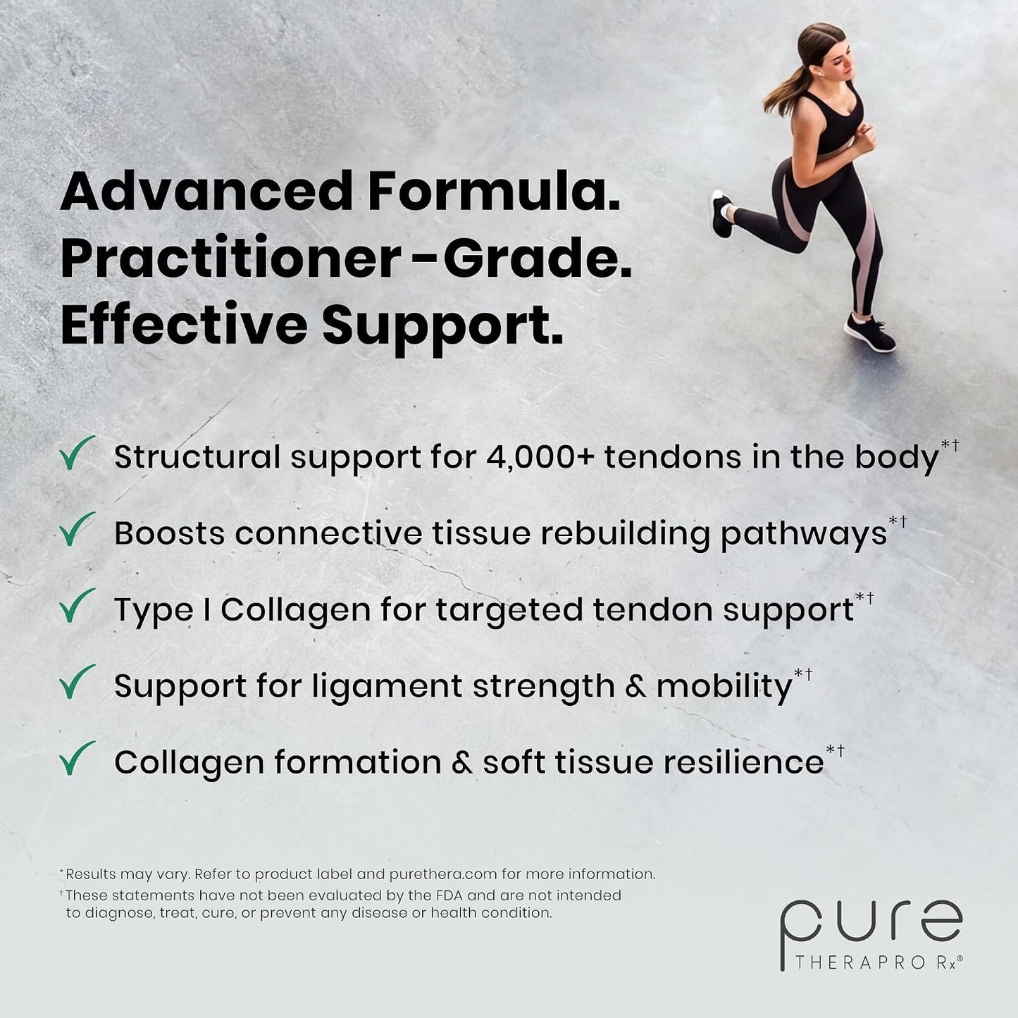 Pure Therapro Rx Acute Injury | Tendon & Ligament Support | Convenient Once a Day Clinical Dose | Supports Tendon Health, Movement & Physical Function | Pharm-Grade (90 Capsules)