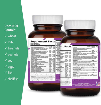 Pure Essence Longevity for Women Over 40 Multivitamin - Vitamins with Superfoods, Whole Foods, Minerals, Antioxidants and Immune Support - 90 Tablets